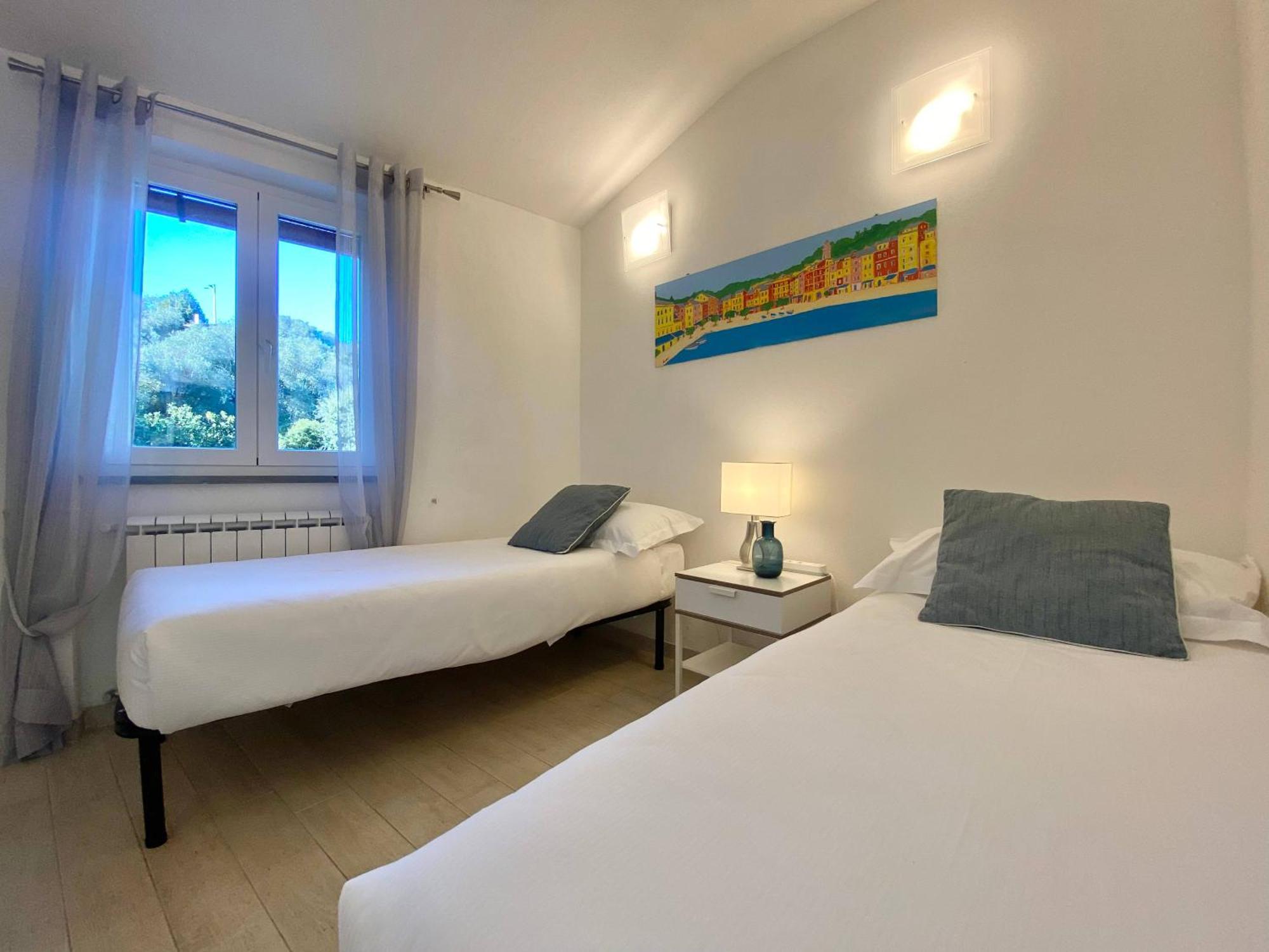 Alla Casa Rosa, Peaceful Apartment Surrounded By Greenery With Free Parking, Wifi & Air Conditioning Rapallo Eksteriør billede